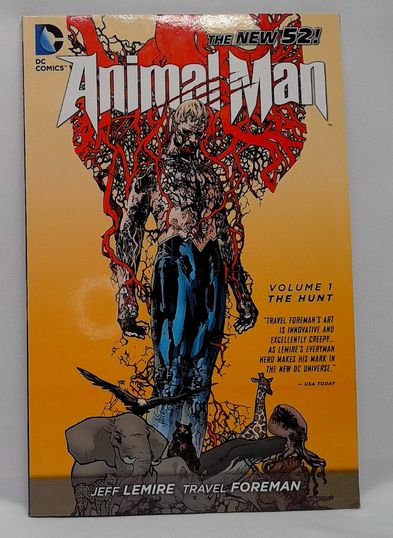 Load image into Gallery viewer, Animal Man Vol. 1: The Hunt (The New 52) 2012, Lemire, Jeff
