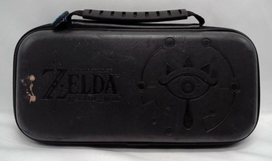 Load image into Gallery viewer, Legend of Zelda Breath of the Wild Nintendo Switch Carrying Travel Case BLACK
