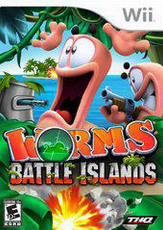 Wii Worms: Battle Islands [CIB]