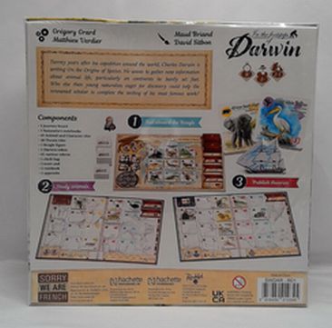 In the Footsteps of Darwin Board Game