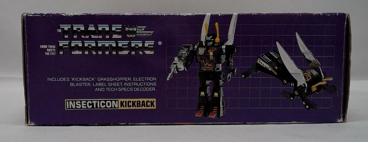 Load image into Gallery viewer, Transformers Insecticon: Kickback G1, Vintage 1985 Opened [CIB]
