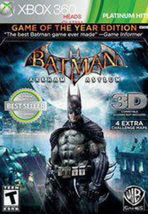 Xbox 360 Batman: ARkham Asylum [Game Of The Year] [Game Only]