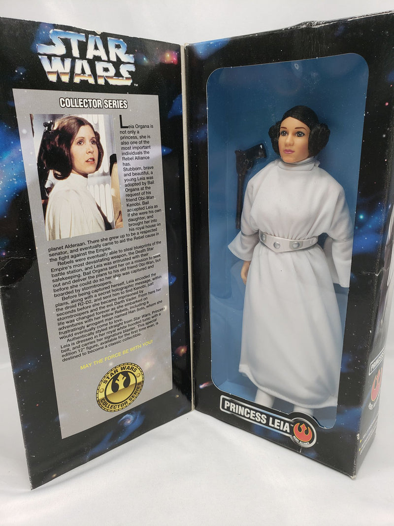 Load image into Gallery viewer, 1996 Star Wars Collector Series PRINCESS LEIA 12” Action Figure by Kenner
