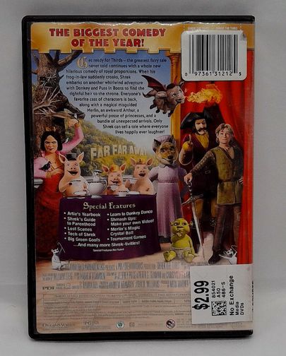Shreck The Third 2007 DVD