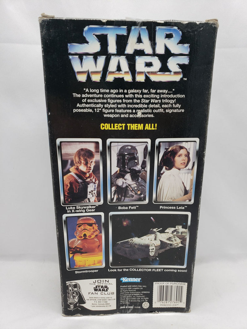 Load image into Gallery viewer, 1996 Star Wars Collector Series PRINCESS LEIA 12” Action Figure by Kenner
