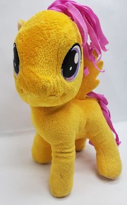 Load image into Gallery viewer, My Little Pony Scootaloo Plush 12&quot; Hasbro Stuffed Animal 2014
