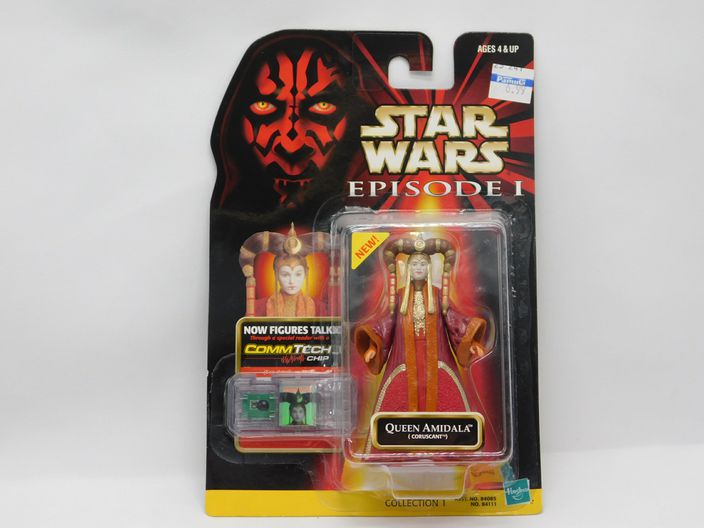 Load image into Gallery viewer, NEW Star Wars Queen Amidala (Coruscant) w/ CommTech Chip Episode 1 Hasbro 1999
