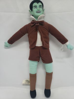 THE MUNSTERS DOLLS Plush Plastic EDDIE MUNSTER, Monster Toy Works