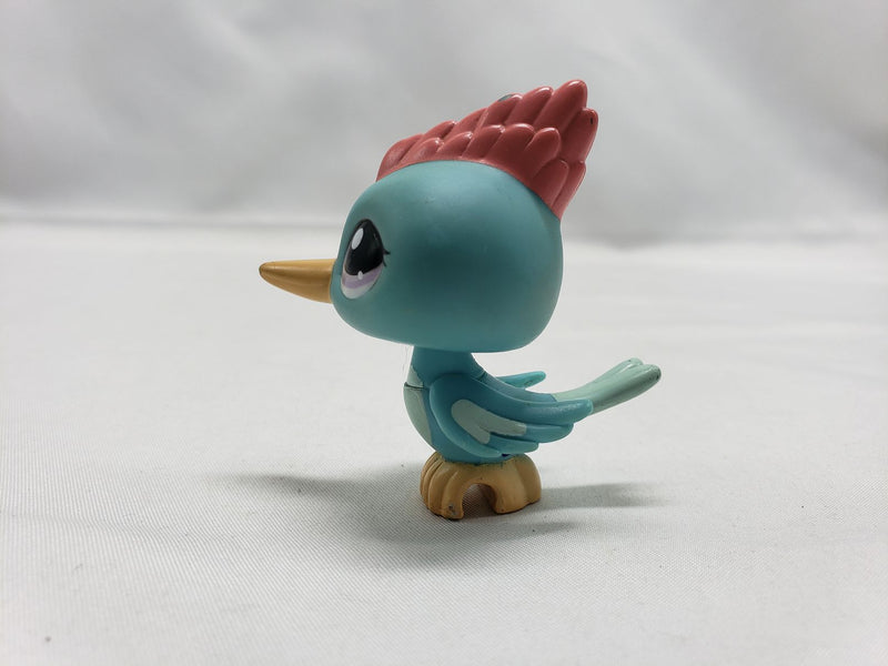 Load image into Gallery viewer, HASBRO LITTLEST PET SHOP #1787 BLUE WOODPECKER
