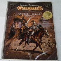 TSR Dungeons & Dragons Gazetteer GAZ 12 THE GOLDEN KHAN OF ETHENGAR (1989) NEW