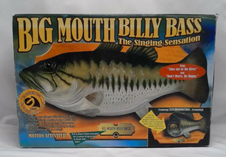 Load image into Gallery viewer, 1999 Gemmy Big Mouth Billy Bass Singing Fish
