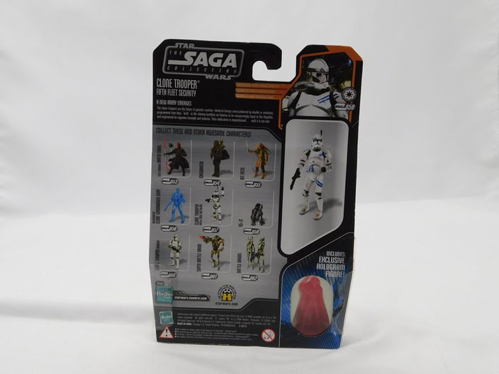 Load image into Gallery viewer, NEW STAR WARS SAGA COLLECTION #59 CLONE TROOPER FIFTH FLEET SECURITY FIGURE! E39
