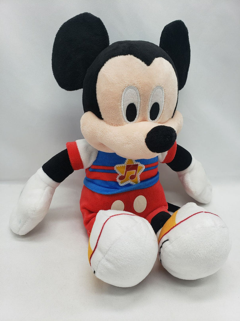 Load image into Gallery viewer, Mickey Mouse Singing Fun Plush Disney Junior Light Up Mickey
