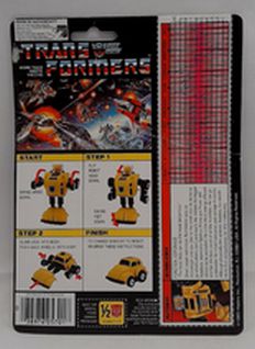 Vintage Hasbro Transformers G1 Mini Autobot Bumblebee 1985