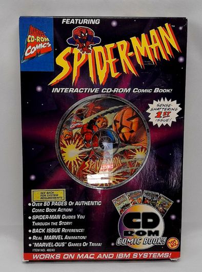 Spider-Man Interactive CD Comic Book (Windows/Mac) 1995