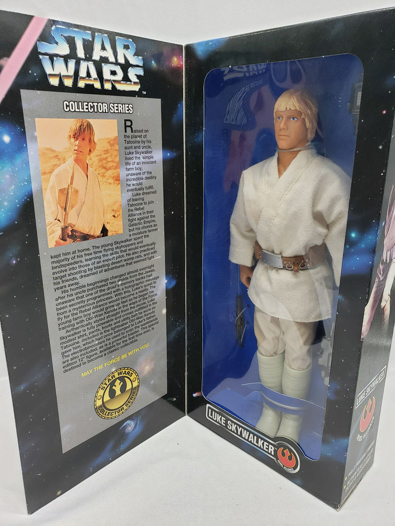 Load image into Gallery viewer, Star Wars Collector Series Luke Skywalker Action Figure 12&quot; Kenner 1996 NIB
