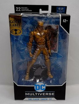 Load image into Gallery viewer, DC Multiverse The Flash Earth-52  Gold Label Limited Edition Figure
