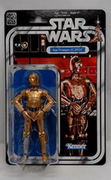 Load image into Gallery viewer, HASBRO KENNER STAR WARS BLACK SERIES 40TH ANNIV STAR WARS C-3PO ACTION FIGURE
