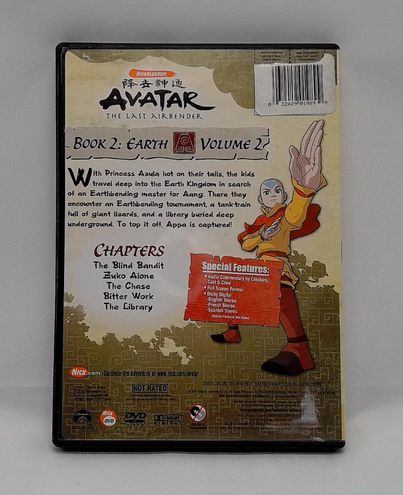 Avatar The Last Airbender DVD Book: 2 Vol. 2