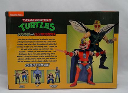 NEW 2023 NECA TMNT Bugman And Electrozapper Teenage Mutant Ninja Turtles
