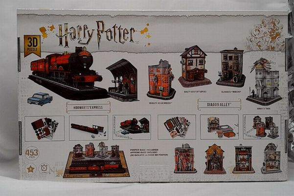 Load image into Gallery viewer, Hogwarts Express Harry Potter 3D Puzzle 453 Pieces 4D Cityscapes [CIB]
