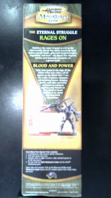 D&D Dungeons and Dragons Miniatures Blood War Booster Pack WOTC Sealed