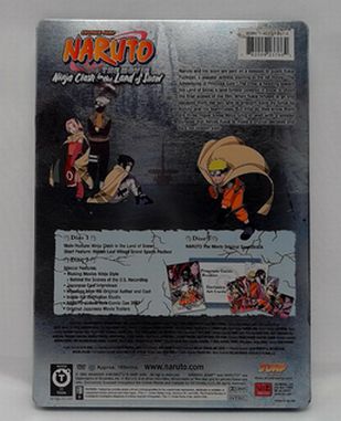 Naruto Ninja Clash In The Land Of Snow Deluxe Edition Three Disc Set