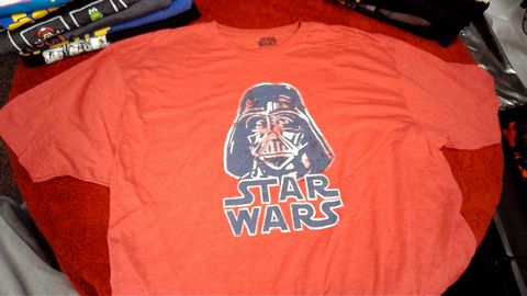 Load image into Gallery viewer, Star Wars Darth Vader Shirt Size 2XL Color Red

