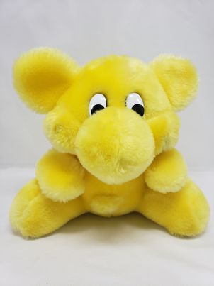 Kodak Kolorkins Shutter Yellow Plush Stuffed Animal Soft Toy 9”