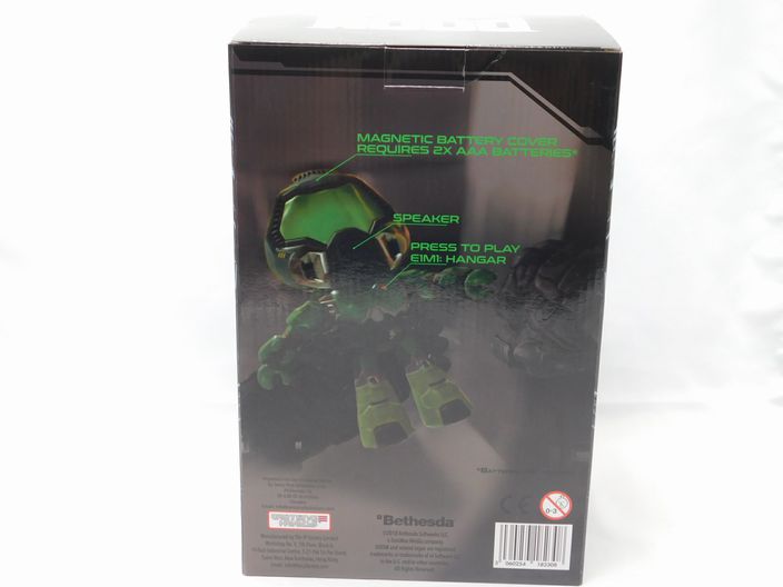 Load image into Gallery viewer, Doom Eternal Doomguy Patriot Guy Slayer Figure Statue PVC 9&quot; Articulated &amp; Sound
