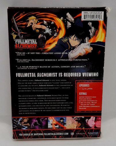 Load image into Gallery viewer, Fullmetal Alchemist 1st Season DVD 2010
