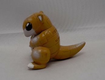 Load image into Gallery viewer, Pokemon Tomy Sandshrew Mini Figure Pocket Monster (Pre-Owned)
