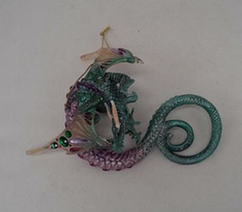 ASHTON DRAKE GALLERIE Dragons of Inspiration GUARDIAN OF HOPE Hanging Ornament