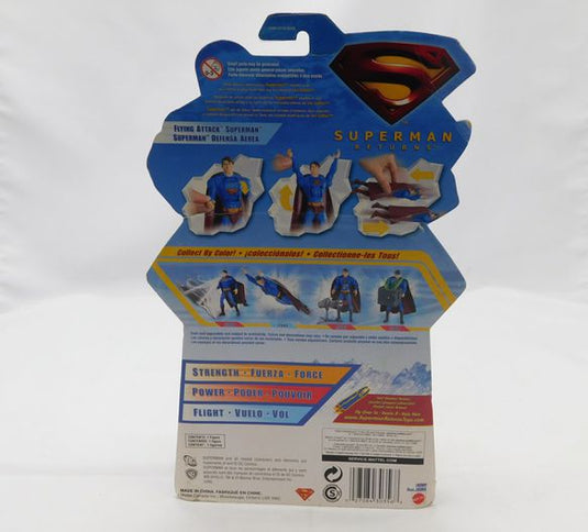 Mattel SUPERMAN RETURNS FLYING ATTACK Action Figure