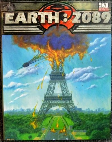 D&D Modern - Earth: 2089 RPG D20 NEW Dungeons & Dragons setting supplement book