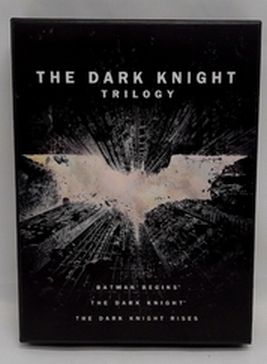 Load image into Gallery viewer, The Dark Knight Batman Trilogy 2012 DVD 3-Disc Limited Edition Reticulated Cover
