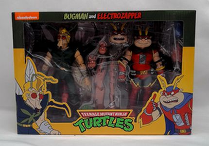 NEW 2023 NECA TMNT Bugman And Electrozapper Teenage Mutant Ninja Turtles