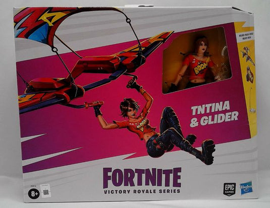 Fortnite TinTina & Glider Toy Action Figure Victory Royale Epic Games 2021