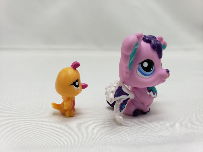 Load image into Gallery viewer, Littlest Pet Shop Fairies Shimmering Sky Pet Pairs # 2708 &amp; #2709
