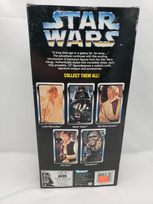 Vintage 1996 Kenner Star Wars Collector Series Han Solo 12-inch Figure NIB