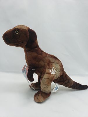 Jurassic World Red Brown T-Rex Dinosaur Plush Stuffed Animal Toy Factory