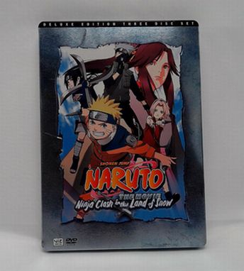 Naruto Ninja Clash In The Land Of Snow Deluxe Edition Three Disc Set
