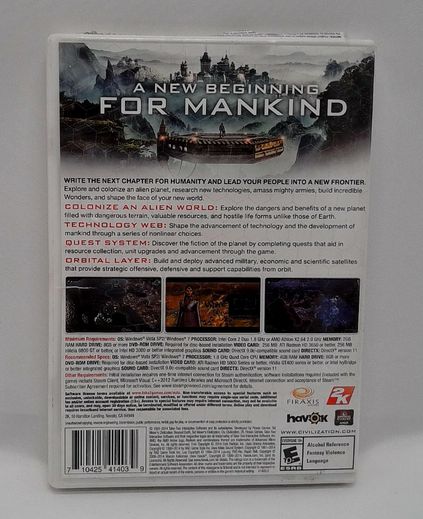 Sid Meier's Civilization: Beyond Earth 2014 PC Game