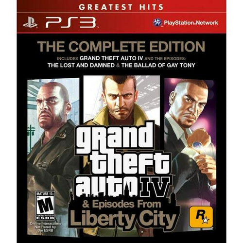 Grand Theft Auto IV [Complete Edition Greatest Hits] | Playstation 3  [New]