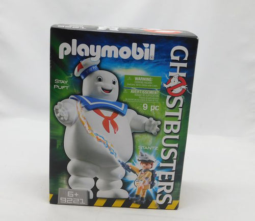 Playmobil Ghostbusters Stay Puft Marshmallow Man (9221) Ray Stantz, New