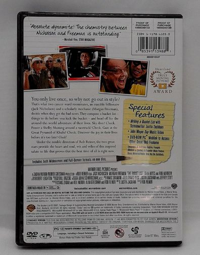 The Bucket List DVD 2008