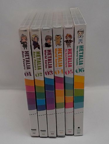 Hetalia Axis Powers & World The Complete Series DVD Season 1-6 2010