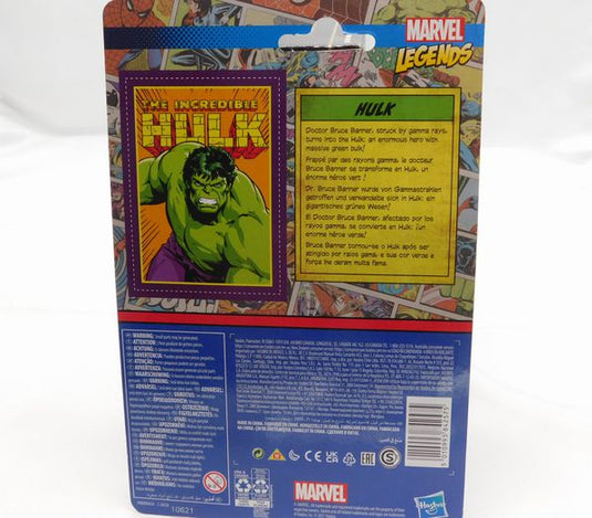 Marvel Retro Series The Hulk 3.75 Inch Action Figure New Sealed