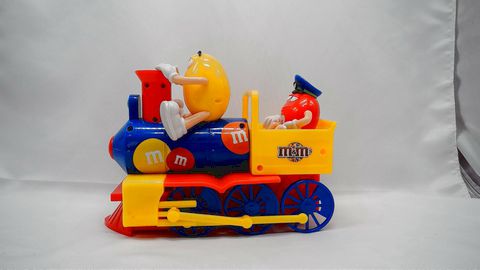 Load image into Gallery viewer, M&amp;M Electronic Train Engine Candy Dispenser (Pre-Owned/No Box)
