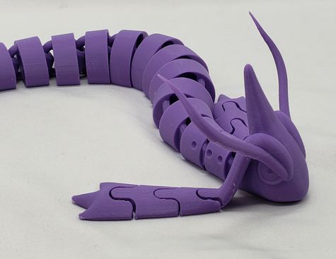 Load image into Gallery viewer, Articulated Dragon 3D print
